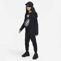 Nike Sportswear Tech Fleece Big детские (Girls') Joggers цвет черный