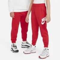 Nike Club Fleece Big дитячі Joggers колір червоний