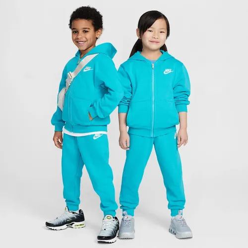 Nike Full-Zip Club набор Little Kids 2-Piece Толстовка с капюшоном набор цвет зеленый