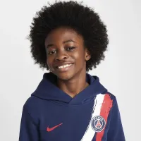 Paris Saint-Germain Club Big дитячі (для хлопчиків) Nike Soccer Pullover Толстовка з капюшоном блакитний