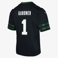 Sauce Gardner New York Jets Big дитячі Nike NFL Game Jersey колір чорний