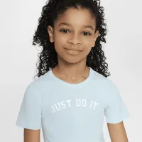 Nike Sportswear Big дитячі (Girls') Crop футболка блакитний