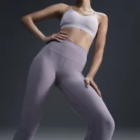 Nike Zenvy жіноча З високою талією Flaколір червоний лосіни колір сірий