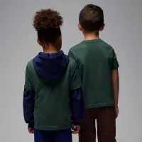 Nike Jordan Little детские Winterland футболка цвет зеленый