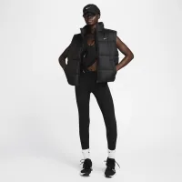 Nike One Wrap жіноча З високою талією 7/8 лосіни колір чорний