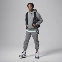 Nike Jordan MJ Brooklyn Fleece Essentials Big детские Pants цвет серый