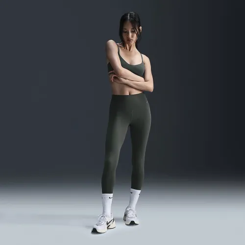 Nike Zenvy жіноча Gentle-Support З високою талією 7/8 лосіни колір зелений
