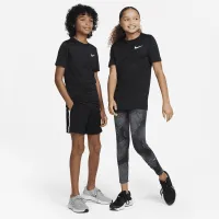 Nike Dri-FIT Legend Big детские тренировочные футболка цвет черный
