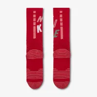 Nike Elite Cushioned Crew шкарпетки колір червоний