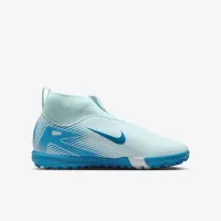 Nike Jr. Mercurial Superfly 10 Academy Little/Big дитячі TF High-Top Soccer Кросівки блакитний