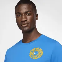 Nike мужские Dri-FIT Running футболка синий