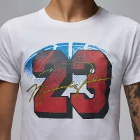 Nike Jordan Essential женская Slim футболка цвет белый