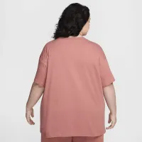 Nike Sportswear Essential женская футболка (большие размеры) Pink