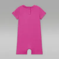 Nike Jordan Air Stacked Baby (0-9M) Romper Pink