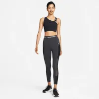 Nike Pro женская С высокой Талией 7/8 лосины с карманамицвет серый
