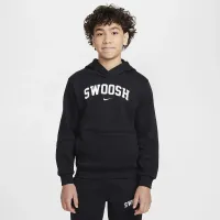 Nike Sportswear Club Fleece Big дитячі Толстовка з капюшоном колір чорний