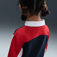Nike Game Day Essentials Little детские French Terry Top синий