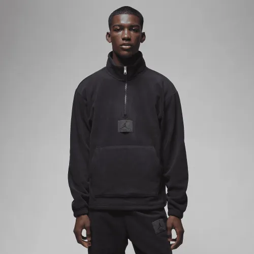 Nike Jordan Essentials чоловічі Winterized Fleece Half-Zip колір чорний