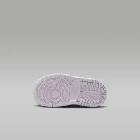 Nike Jordan 1 Mid SE Little детские Кроссовки цвет фиолетовый