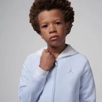 Nike Jordan Little дитячі Blocked Rib 2-Piece Full-Zip комплект колір сірий