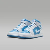 Nike Air Jordan 1 Mid SE Big дитячі Кросівки колір білий