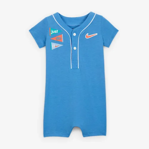 Nike E1D1 Baby Short Coverall синий