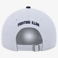 Illinois Nike College Campus Cap колір білий