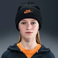 Nike Peak Big дитячі Beanie колір чорний
