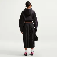 Nike Sportswear женская оверсайз Mid-Rise Culotte Pants цвет черный
