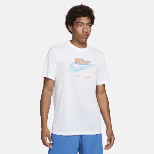 Nike Dri-FIT мужские Baseball футболка цвет белый