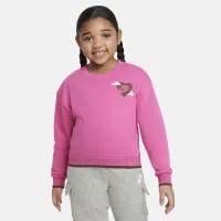 Nike Sweet Swoosh Little детские Crew Pink