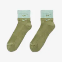 Nike Everyday Plus Cushioned тренировочные Ankle носки цвет зеленый