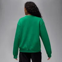Nike Jordan Brooklyn Fleece жіноча Crew-Neck світшот колір зелений