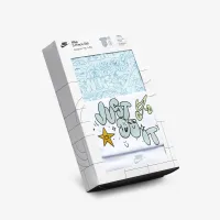 Nike Adventure Doodle Baby 3-Piece Bodysuit Box набор синий