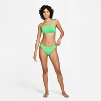 Nike Essential женская Sling Bikini Swim Bottom цвет зеленый