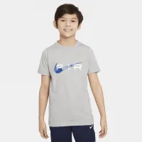Nike Air Big детские (для мальчиков) футболка цвет серый