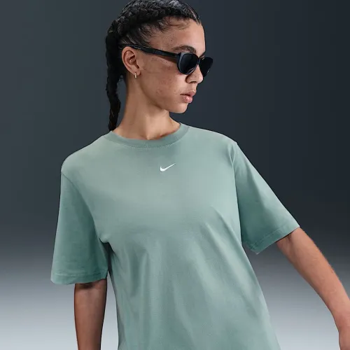 Nike Sportswear Essential женская футболка цвет зеленый