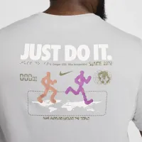 Nike чоловічі Dri-FIT Running футболка колір сірий
