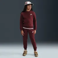Nike Sportswear Club Fleece Big детские свитшот цвет красный