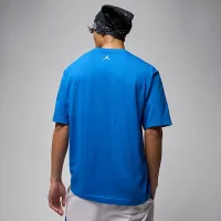 Nike Jordan Brooklyn чоловічі футболка блакитний