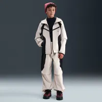Nike Tech Big детские (для мальчиков) Woven Куртка цвет серый