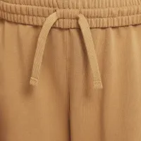 Nike Sportswear Girls' Dri-FIT оверсайз Fleece Pants цвет коричневый