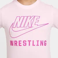 Nike Swoosh Big детские Wrestling футболка Pink