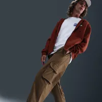 Nike SB Kearny Cargo Skate Pants колір коричневий
