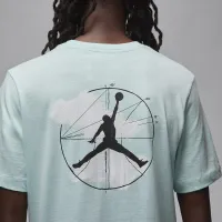 Nike Jordan Sport чоловічі Graphic футболка колір зелений