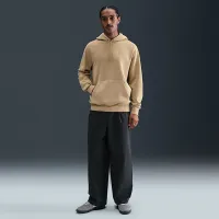 Nike Sportswear Club мужские Washed Fleece Толстовка с капюшоном цвет коричневый