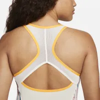 NikeCourt Dri-FIT Slam жіноча Printed Tennis Tank Top колір білий