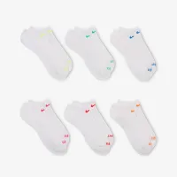 Nike Everyday Plus Cushioned тренировочные No-Show носки (6 пары) многоцветный
