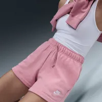 Nike Sportswear Club Fleece женская Mid-Rise шорты Pink