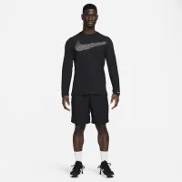 Nike чоловічі Dri-FIT Long-Sleeve Fitness футболка колір чорний